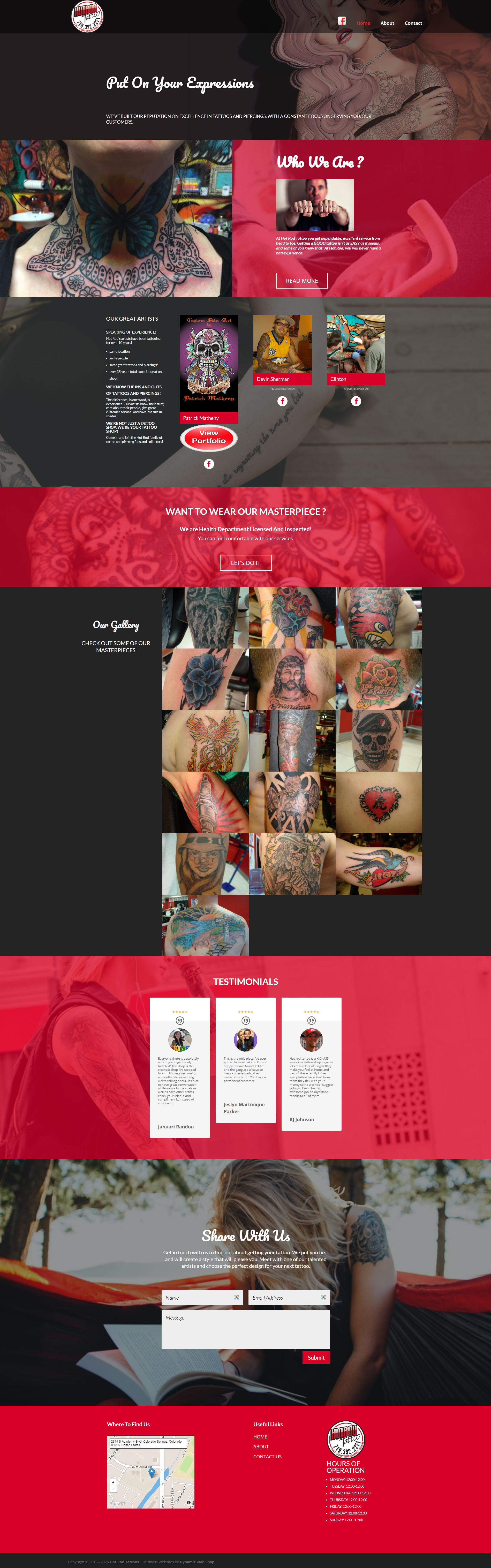 Western Spirit Ranch Home Page After